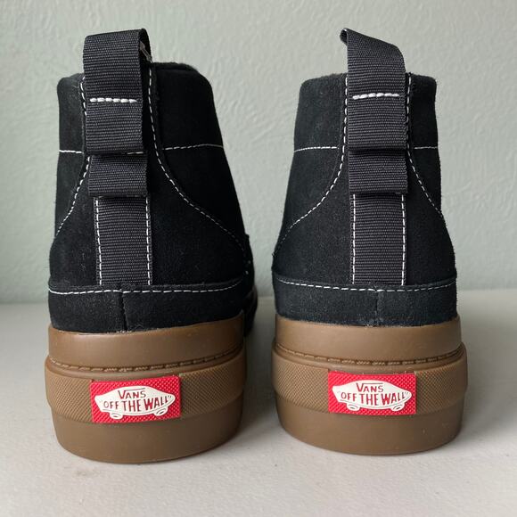 NWT VANS Colfax MTE-1 Boot High Top Sneaker Lace Up Black/Gum Womens 9 - Picture 6 of 11